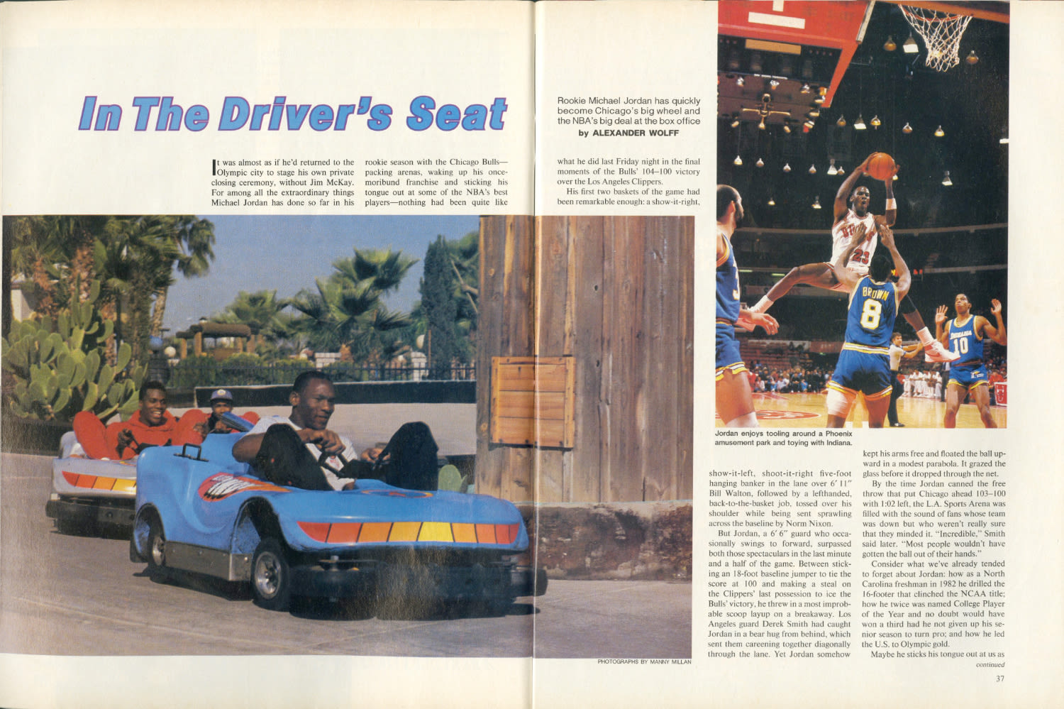 1984 sports illustrated michael jordan